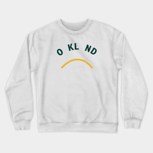 Oklnd Bsebll Crewneck Sweatshirt